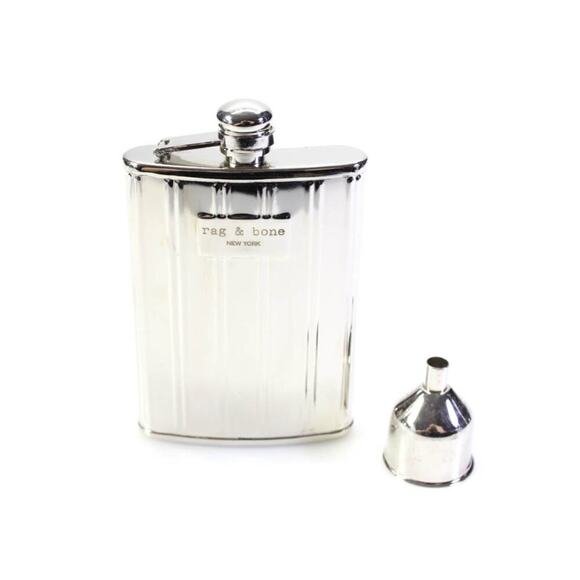 Rag & Bone Flask Stainless Steel Limited Edition NWOT - Picture 3 of 10